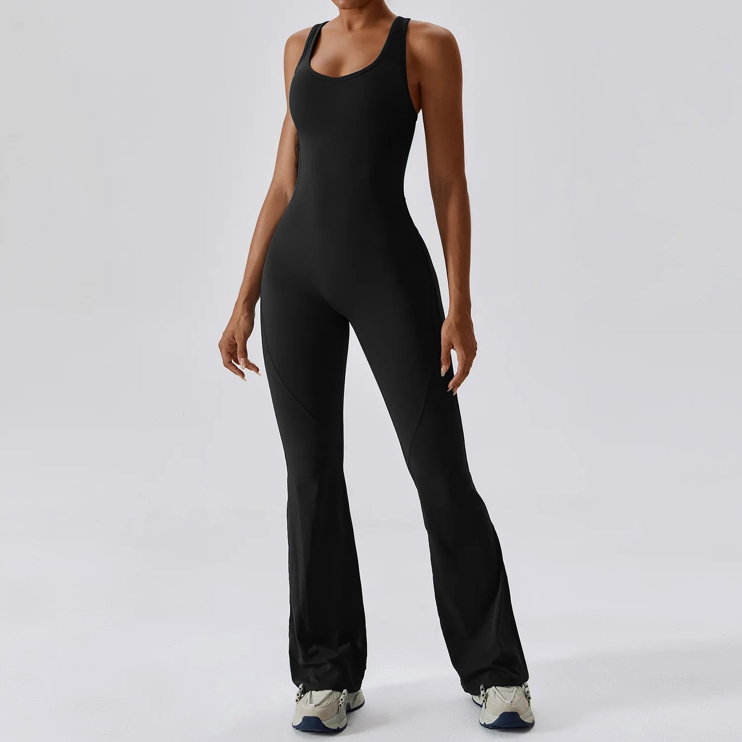 High-Compression Workout Jumpsuit