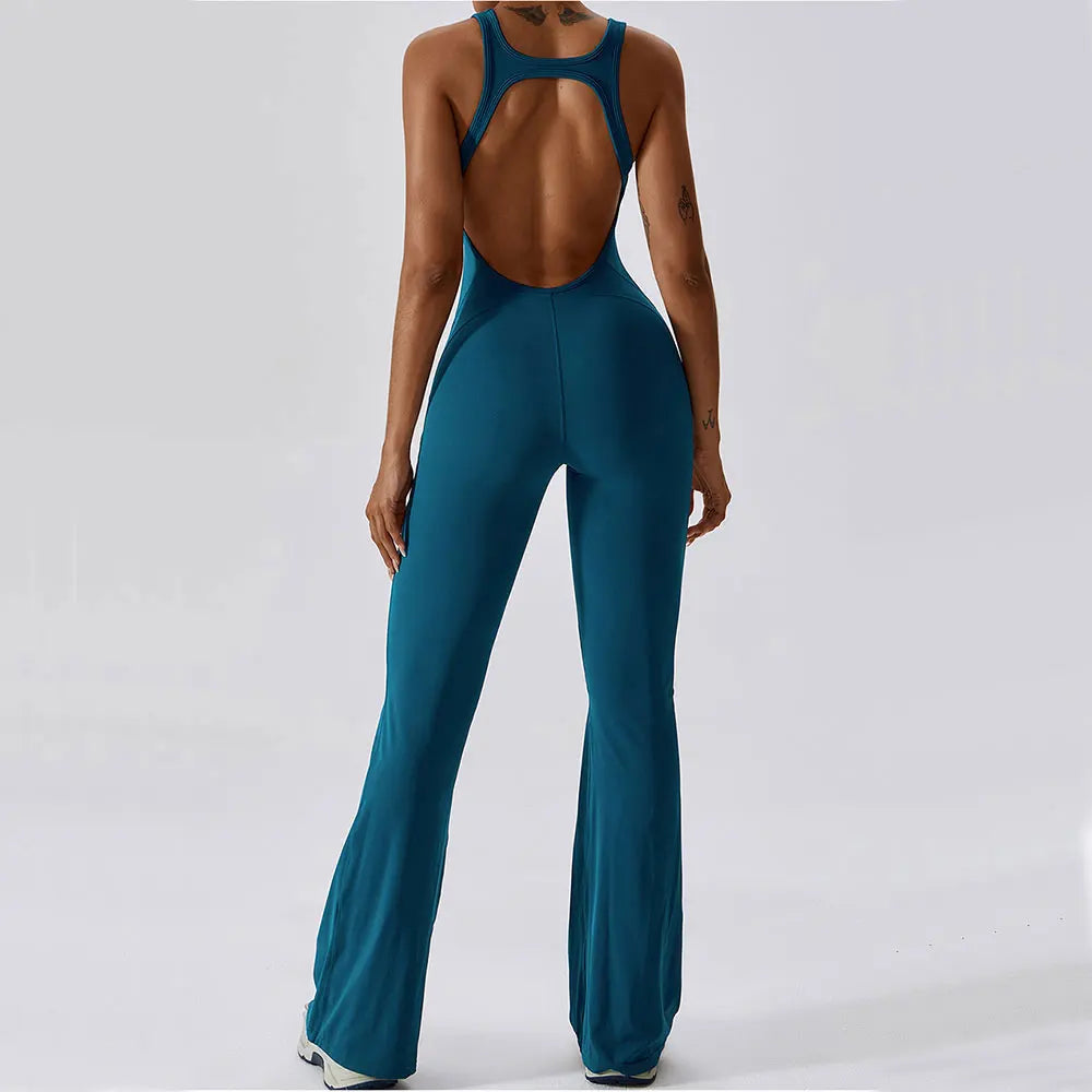 High-Compression Workout Jumpsuit