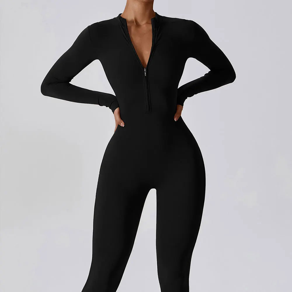 Long Sleeve Fitness Bodysuit