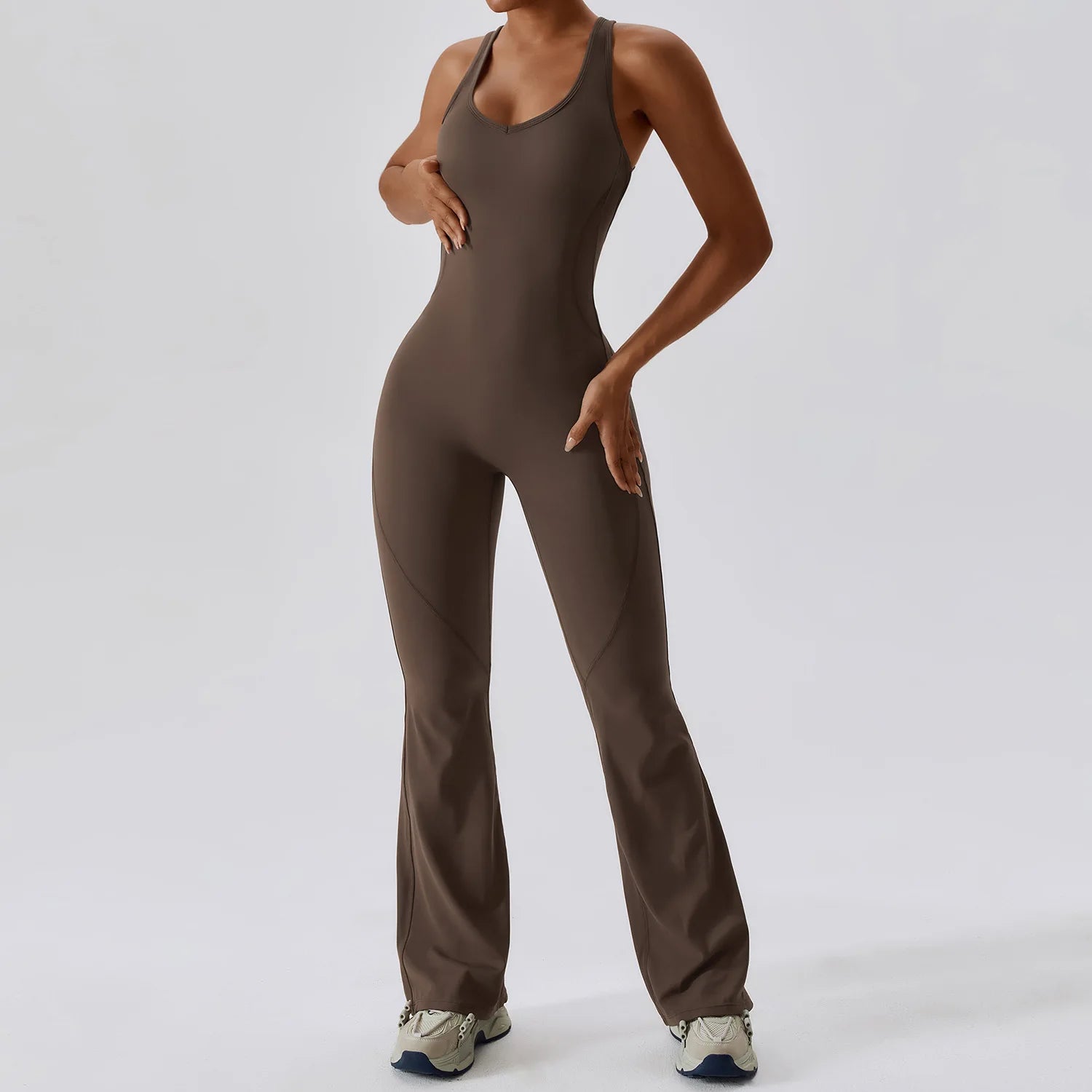 High-Compression Workout Jumpsuit