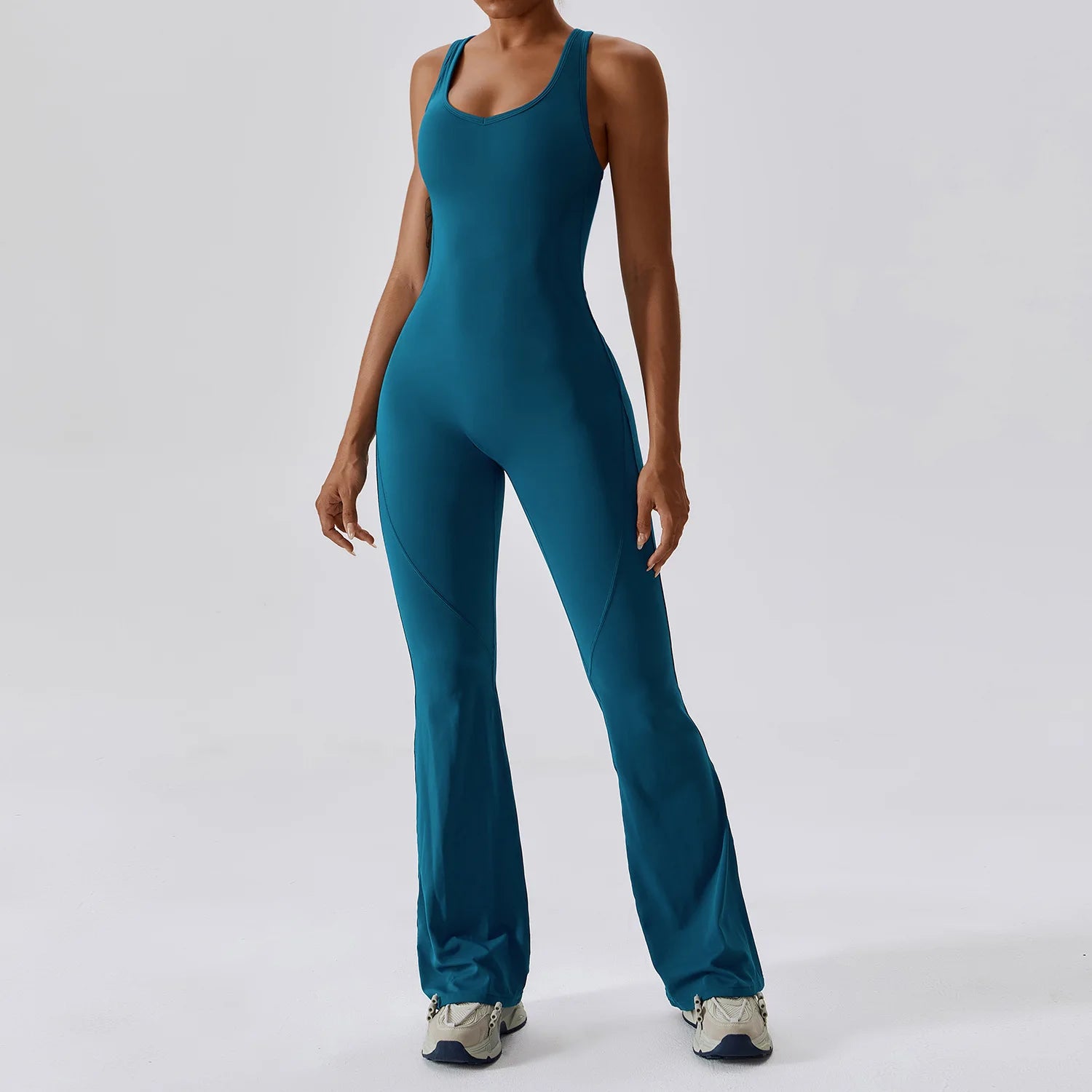 High-Compression Workout Jumpsuit