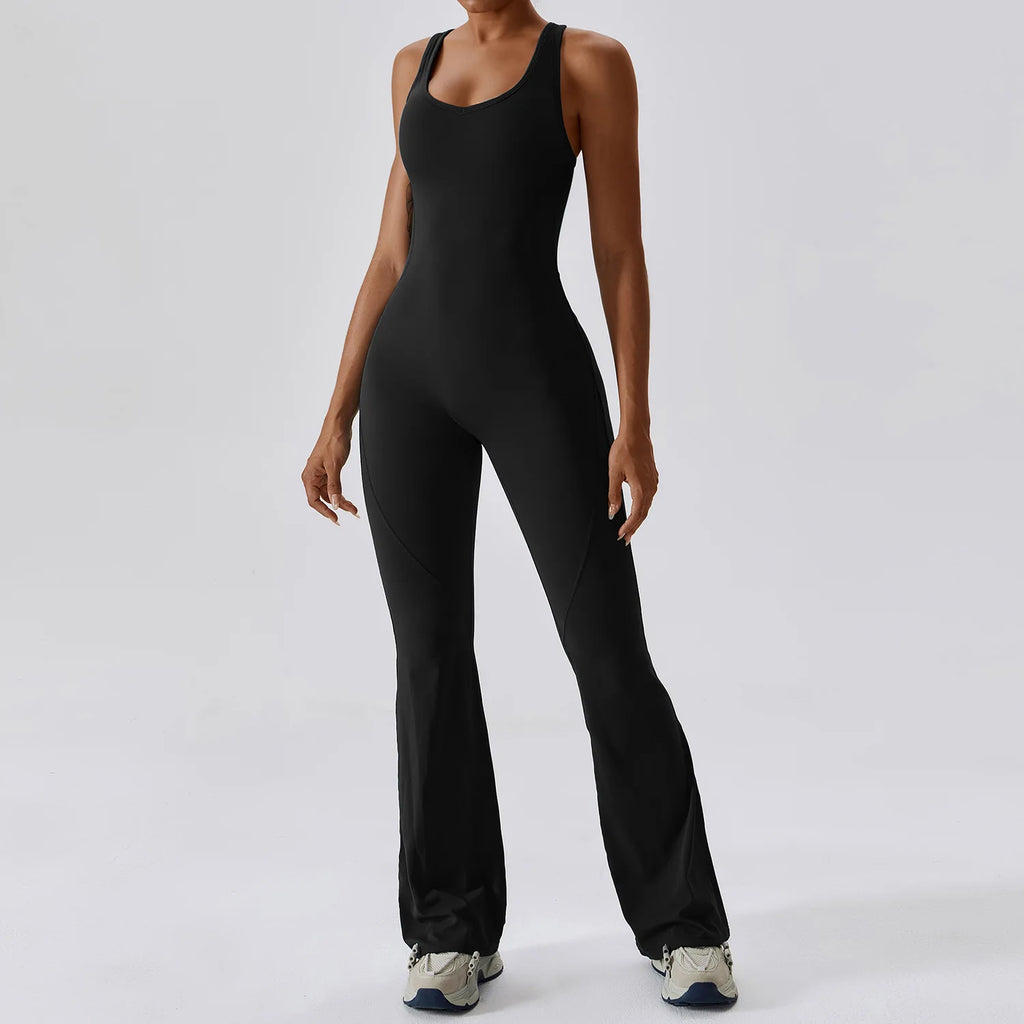 High-Compression Workout Jumpsuit