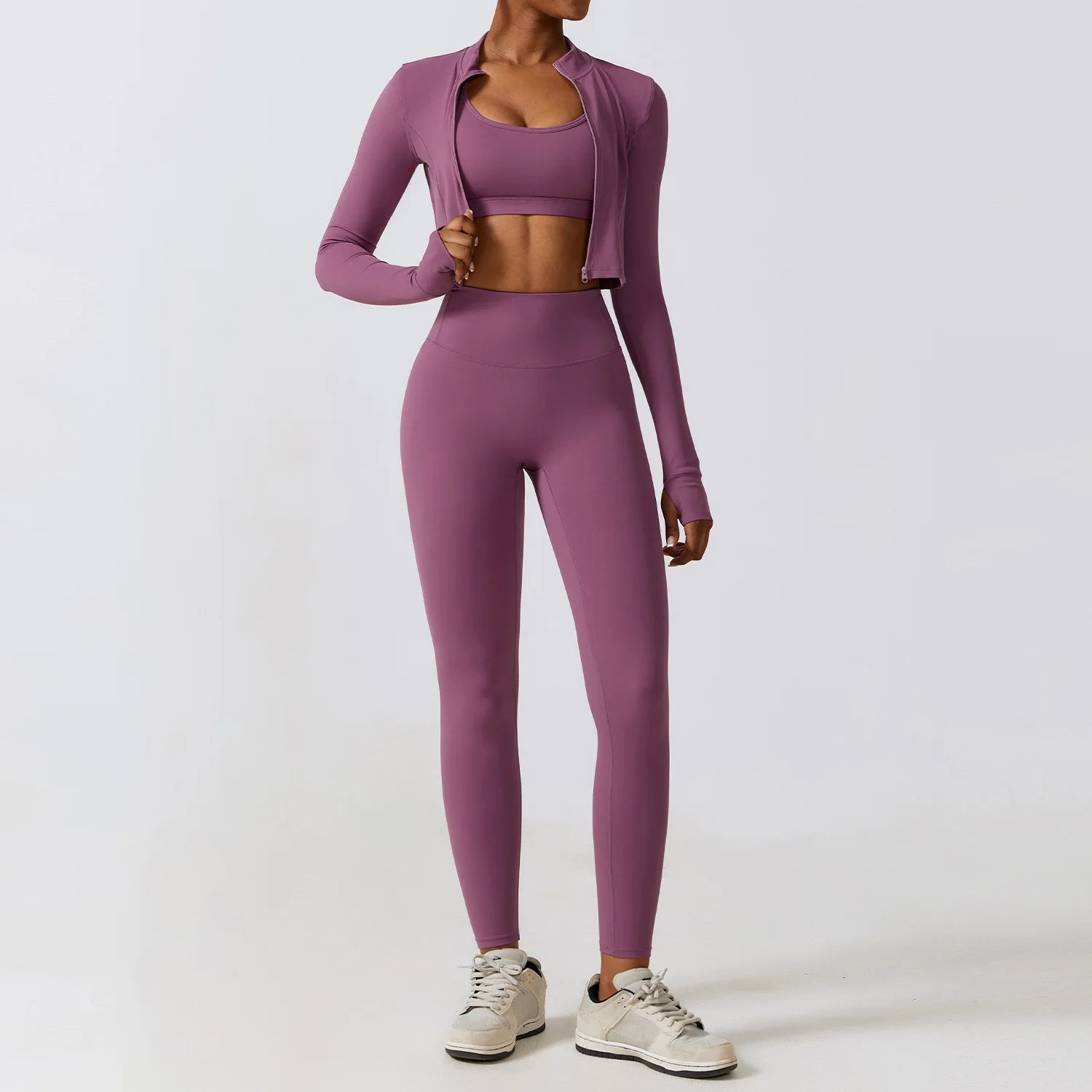 Seamless Workout Set – 3PCS Activewear
