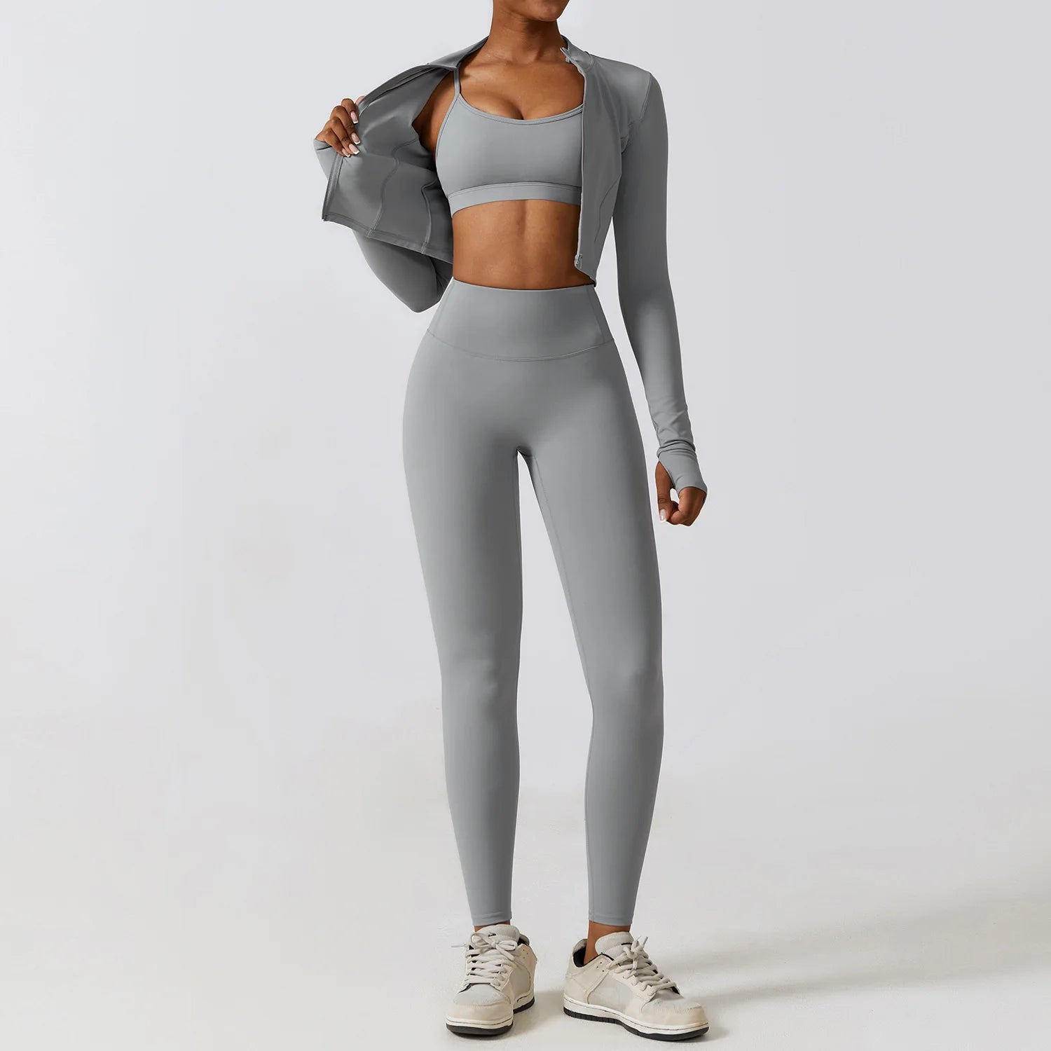 Seamless Workout Set – 3PCS Activewear