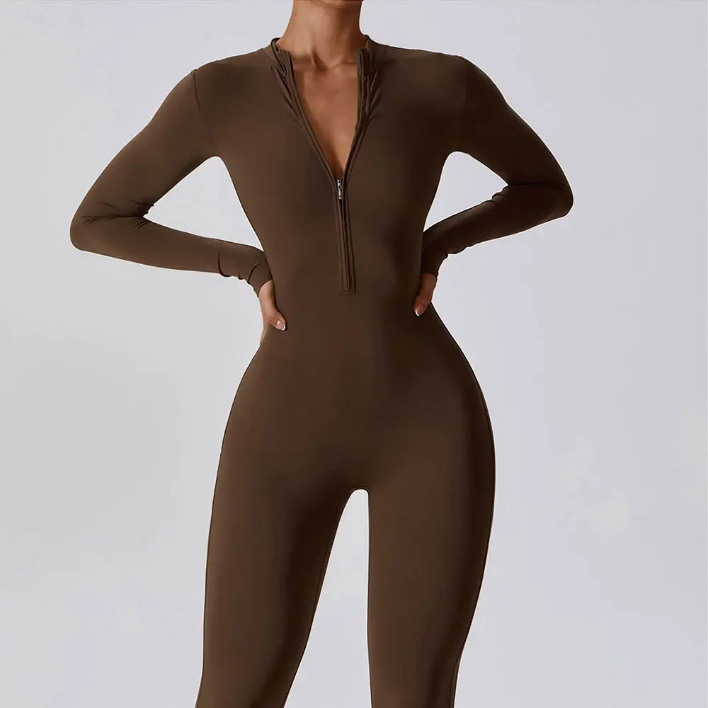 Long Sleeve Fitness Bodysuit