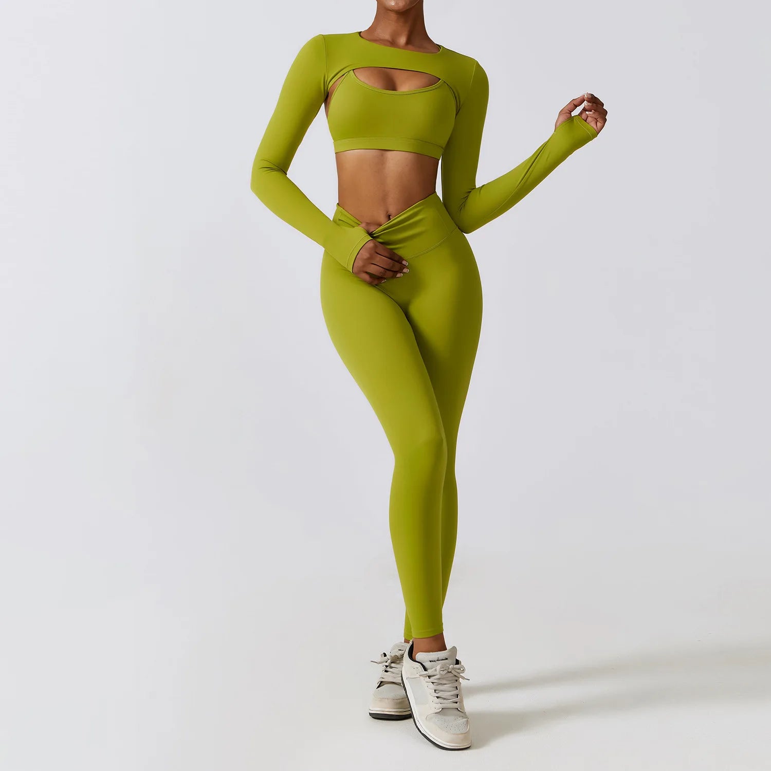 Seamless Workout Set – 3PCS Activewear